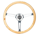 NRG CLASSIC LIGHT WOODGRAIN STEERING WHEEL